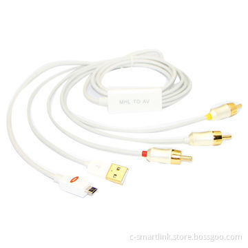 MHL to AV/connect multifunction to mobile (Samsung/htc/LG)